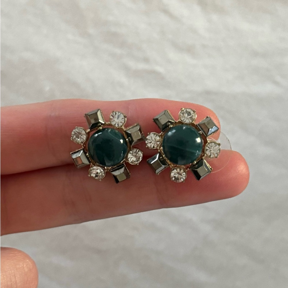 Anthropologie fashion stud earrings